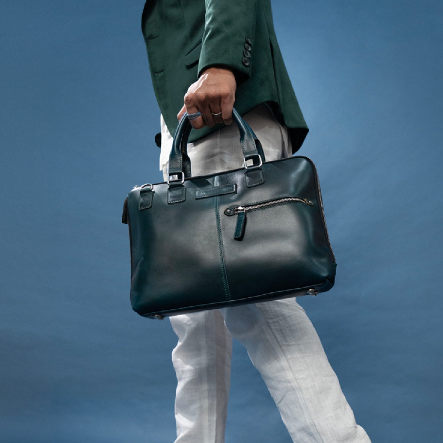 DAPPER - GENUINE LEATHER LAPTOP BAG