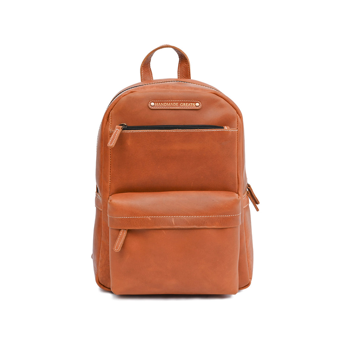 Sandstone Leather Backpack
