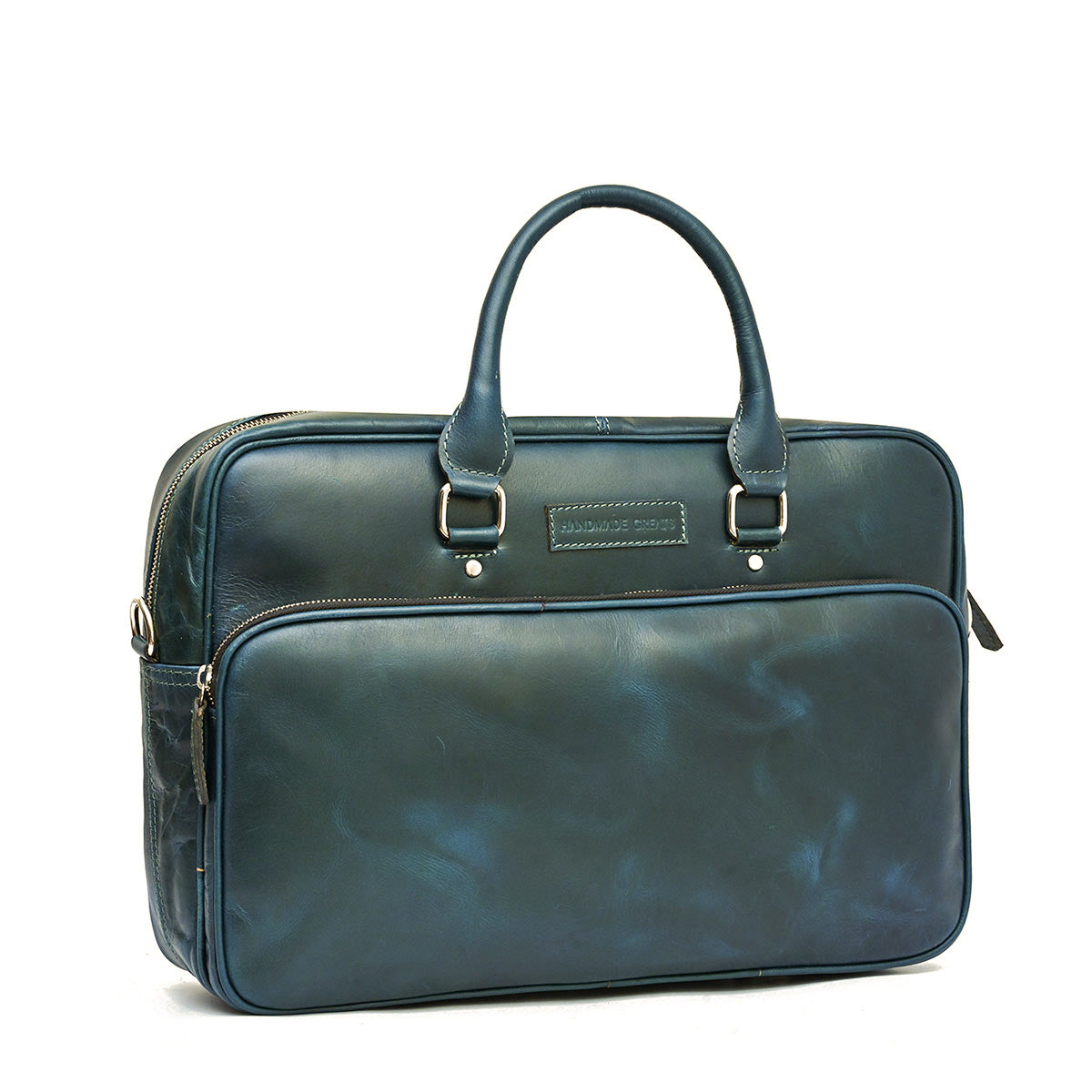 WISEMAN - GENUINE LEATHER LAPTOP BRIEFCASE