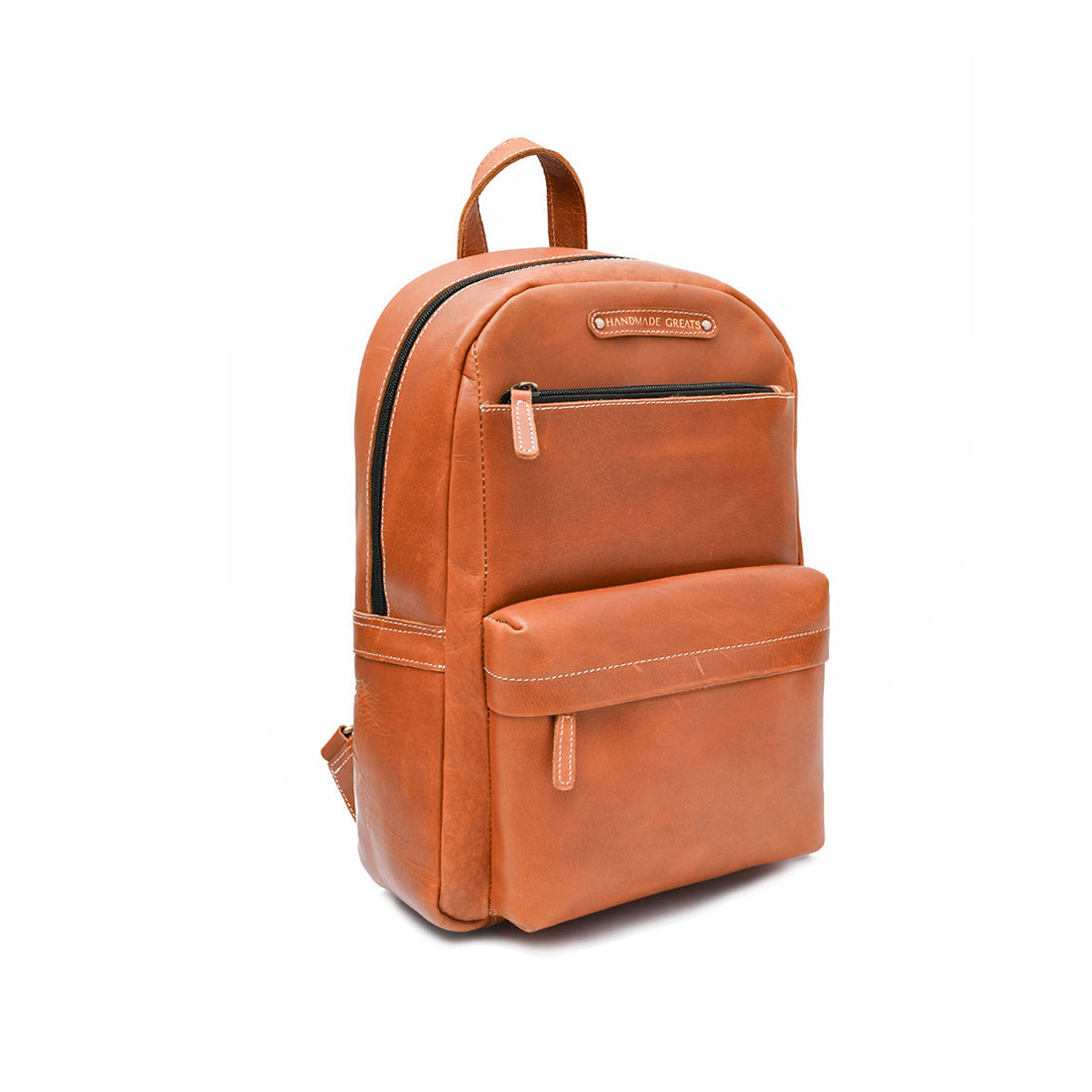 Sandstone Leather Backpack