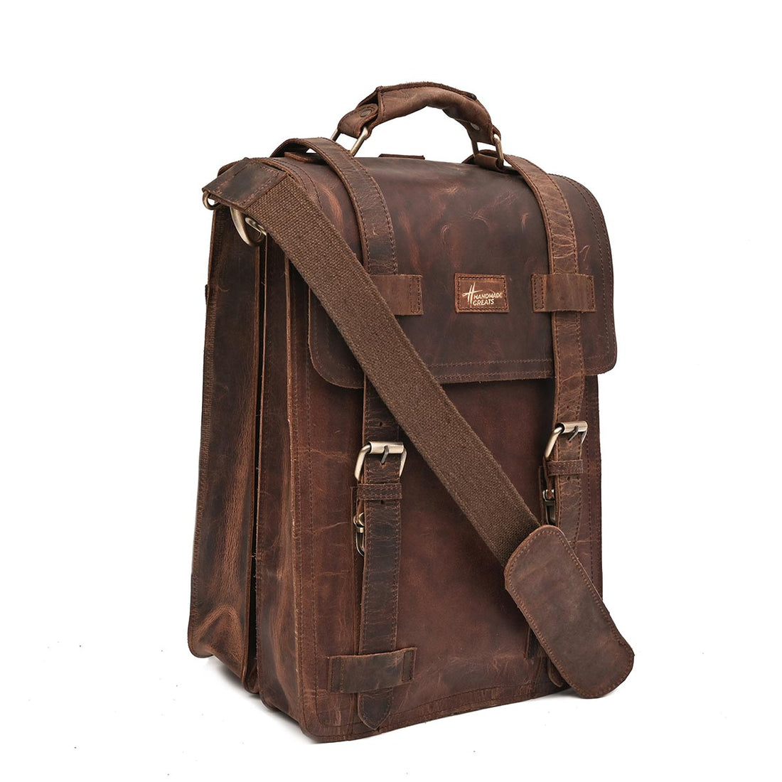 VINTRAVEL - GENUINE LEATHER BACKPACK