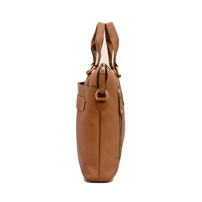 CHIEF - GENUINE LEATHER LAPTOP BAG