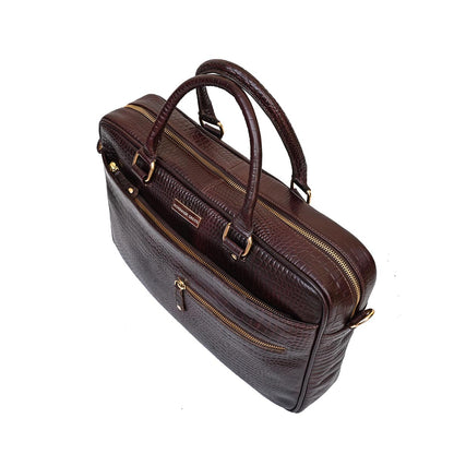 MAESTRO - GENUINE LEATHER LAPTOP BRIEFCASE