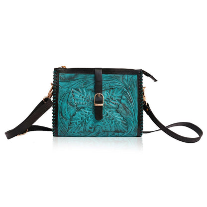 BloomFly- Leather Sling Bag