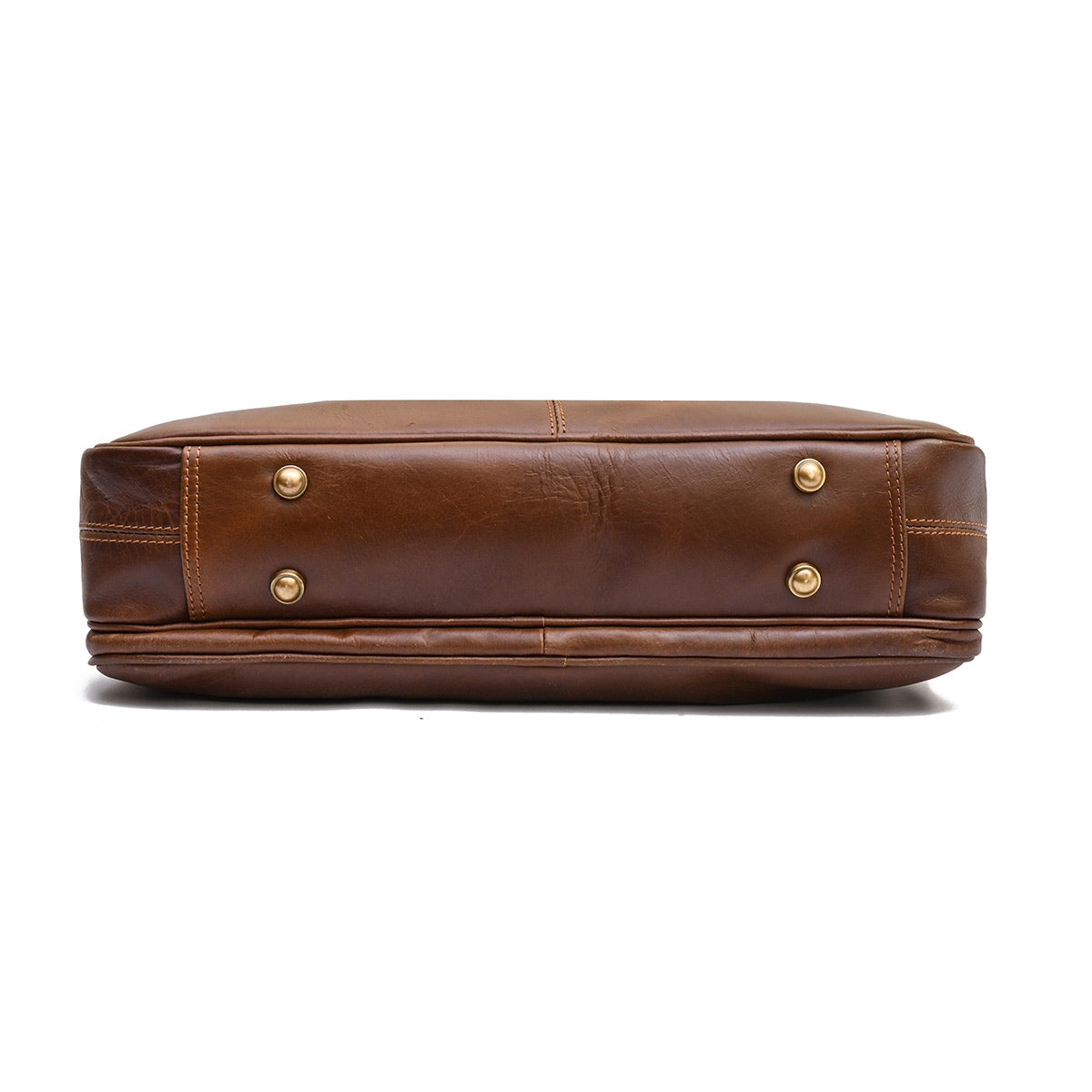 WISEMAN - GENUINE LEATHER LAPTOP BRIEFCASE