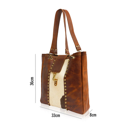 BrizCohi- Leather Tote Bag