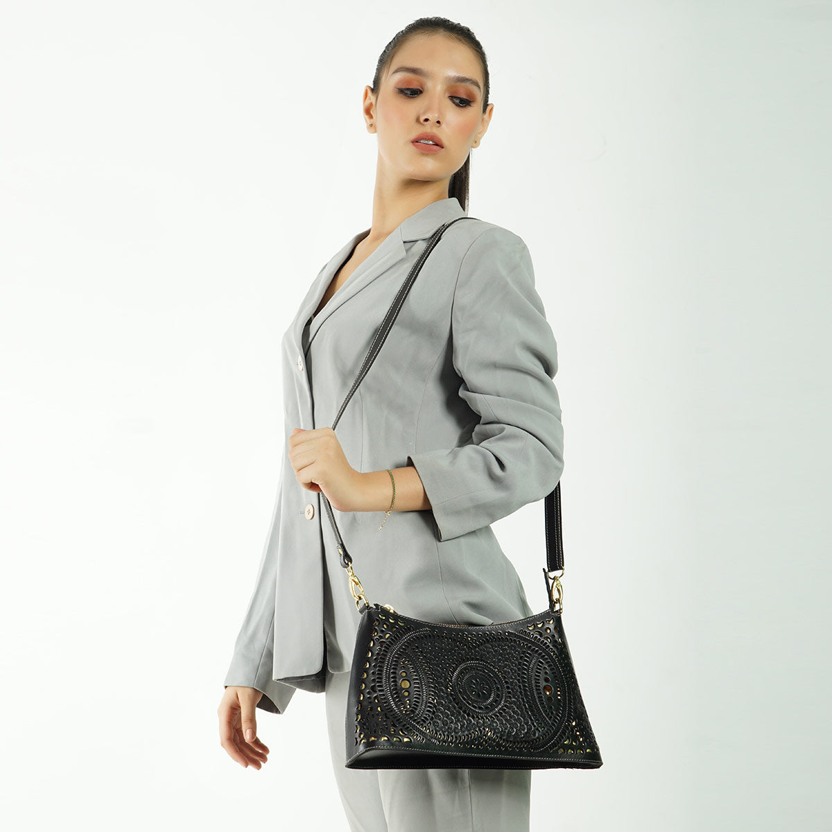 KatStella- Leather Shoulder Bag