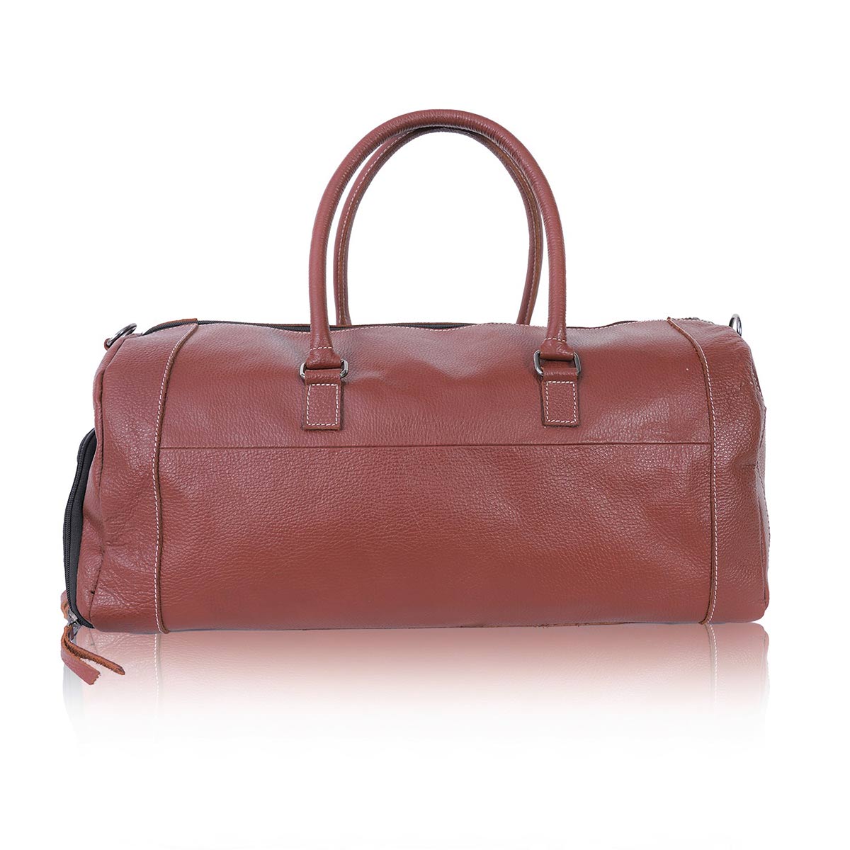 BroBrown- Leather Duffle Bag