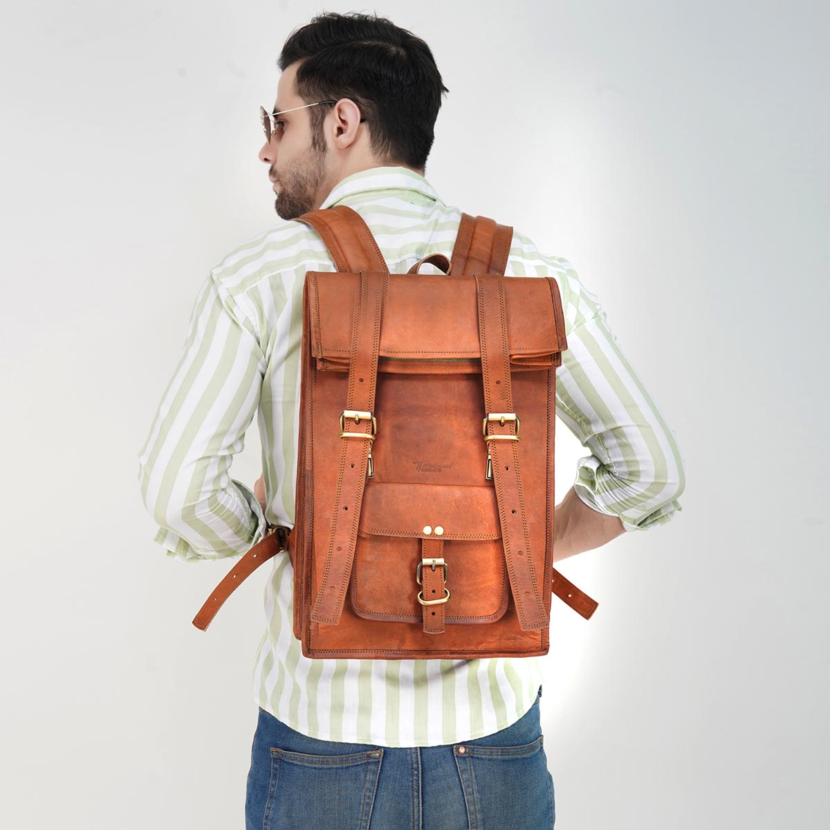 ROLLER KOSTER - GENUINE LEATHER BACKPACK