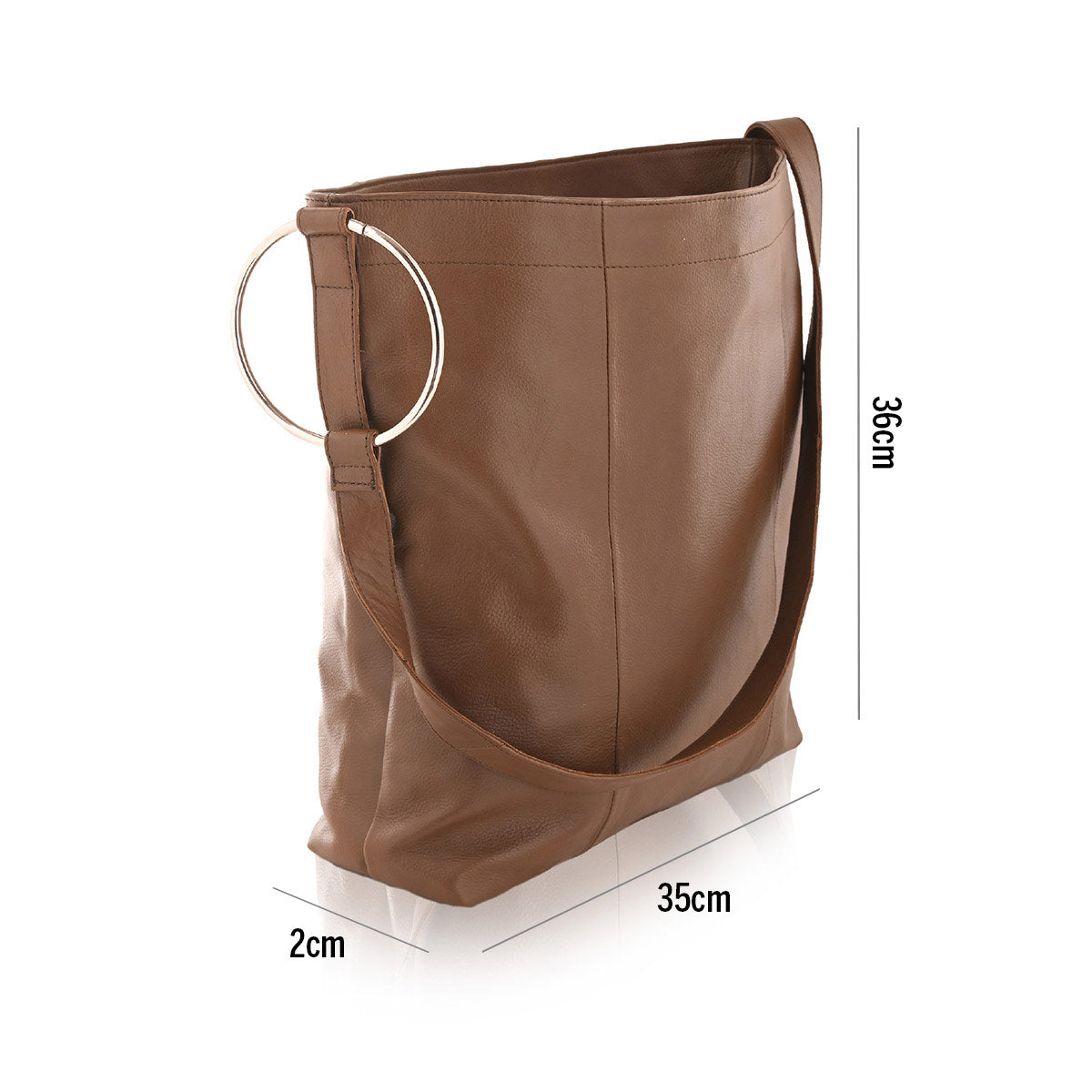 RingDaily- Leather Shoulder Bag
