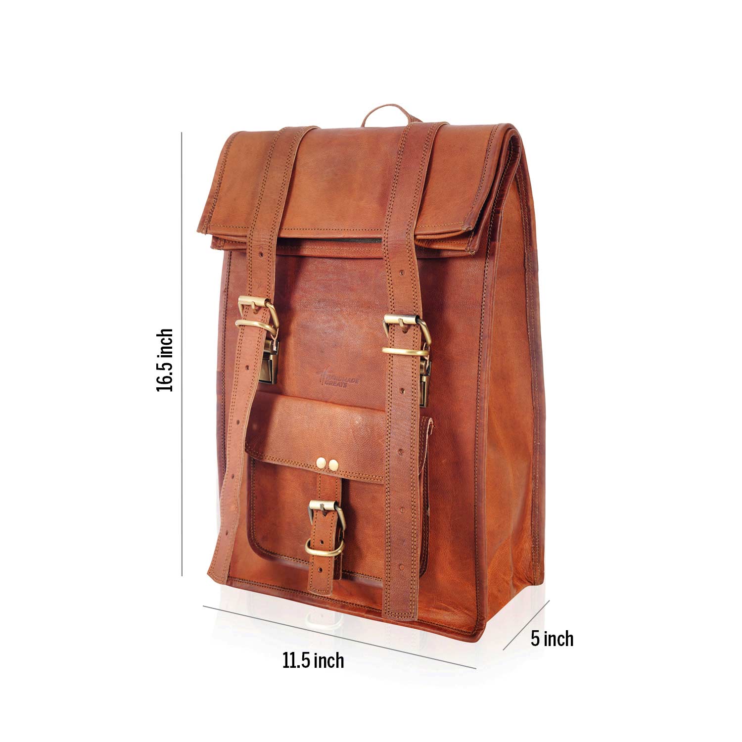 ROLLER KOSTER - GENUINE LEATHER BACKPACK